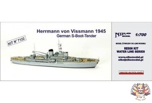 700 deutscher boot torpedo - 1/700, s-boot