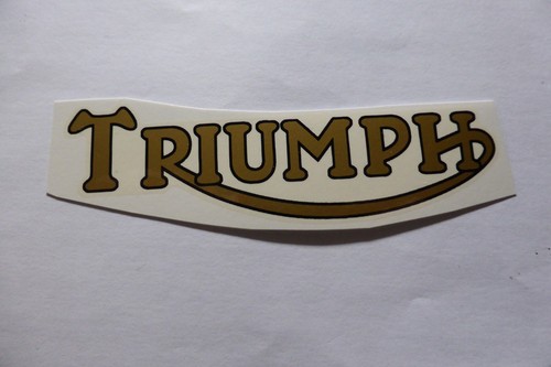 Triumph schriftzug - triumph,