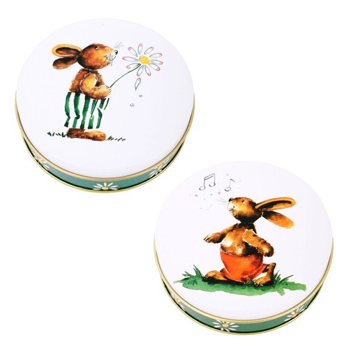 Osterhase metall blechdose - osterhase,