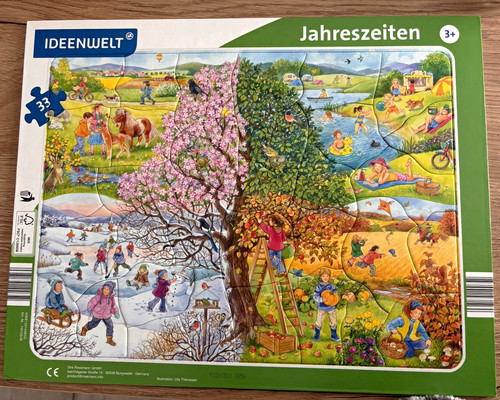 Ideenwelt puzzle jahreszeiten - puzzle,