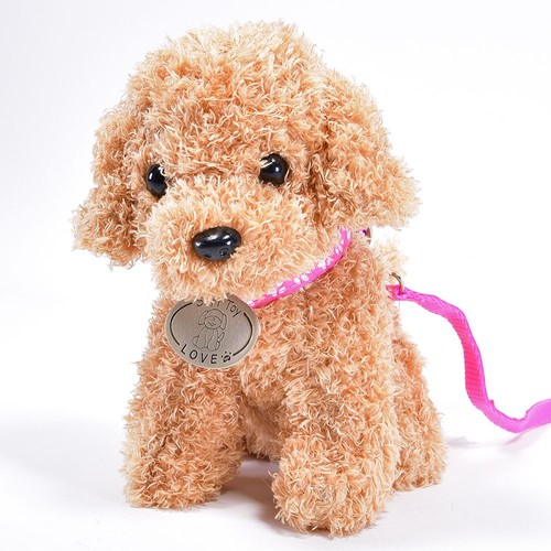 Plüschhund pudel beige ari - pudel,