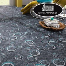 Langlebig Modernen Teppichboden DROPS grau große Größen ! Teppiche nach Maß