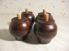 Möbelfüße 4er set holz - möbelfüße,
