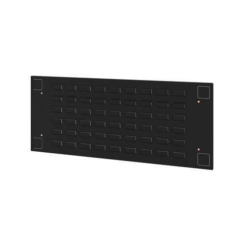 Perforierte rückwand für - perforierte,