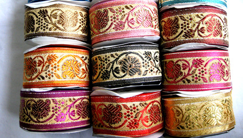 Brokat borte webband zierband - brokat-borte,
