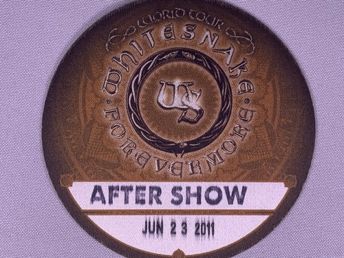 Whitesnake ticket pass - whitesnake,