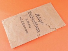 Verleihungstüte zum Kriegsverdienstkreuz 2.Klasse mit Schwertern Türks Witwe