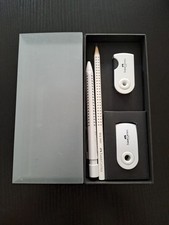 Faber-Castell Grip 2001 Bleistift Set Inkl. Spitzer, Radierer Und Kugelschreiber