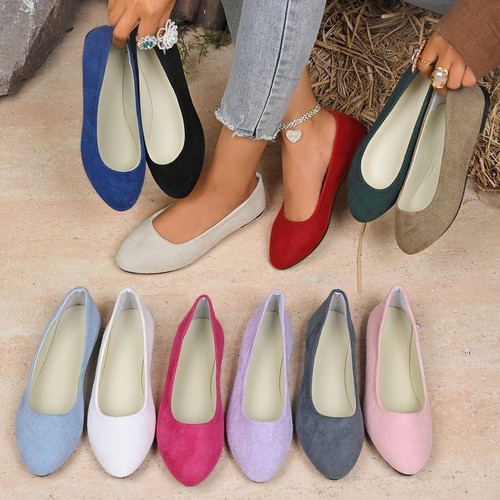Damen ballerinas bequem slip - damen,