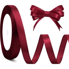 Satinband Rot 10mm x 23m