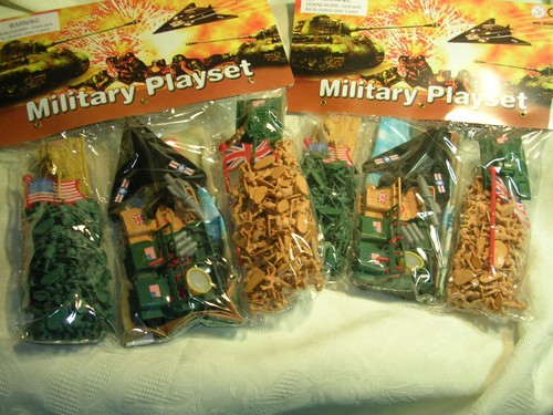 Plastik soldaten fahne - soldaten,