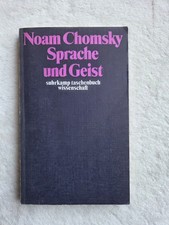 Sprache und Geist. mit e. Anh