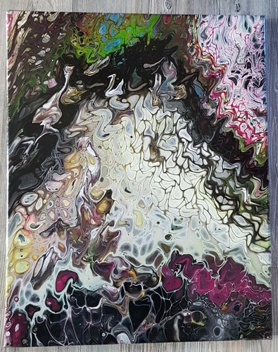 Acrylbild leinwand 40x50cm - acrylbild,