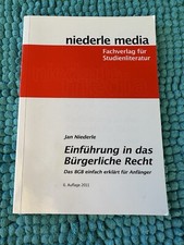 Einführung in das Bürgerliche Recht - Niederle Media