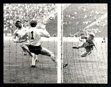 Sören Lerby Bayern München-1FC Kaiserslautern Orignal Pressefoto 1986 + G 41234