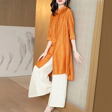 Cotton Linen Loose Wide Leg