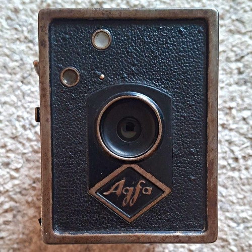 Agfa boxkamera vintage alt - agfa, in