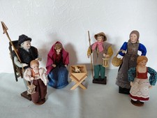 Handgefertigte Krippenfiguren