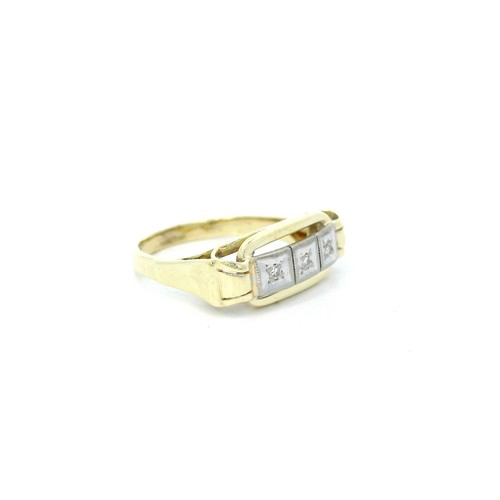 Damenring goldring bicolor - goldring,