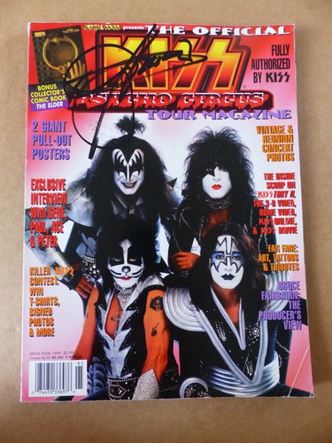 Kiss gene simmons signed - kiss,