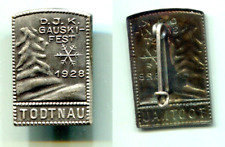 Tagungsabzeichen  "DJK Gau Skifest 1928 Todtnau"