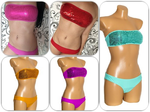 Sexy push bandeau beachwear - sexy,