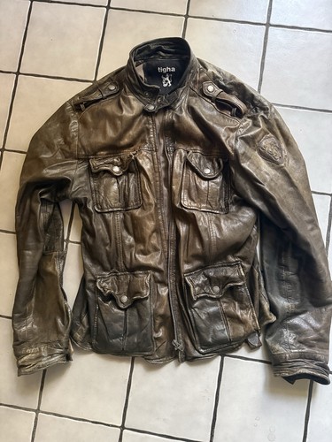 Tigha lederjacke - tigha, xl