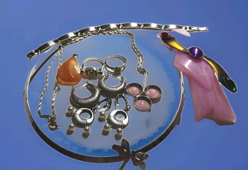 Kleines modeschmuck konvolut - modeschmuck,