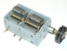 Vierfach-Drehkondensator 