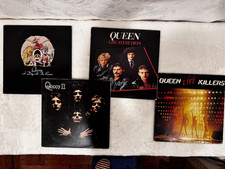 Queen Vinyl Lot 4 LPs-