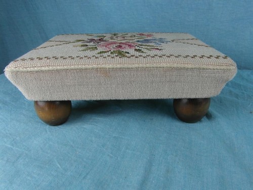 Hocker antik stickerei - hocker,