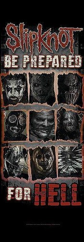 Slipknot flagge fahne - fahne, be