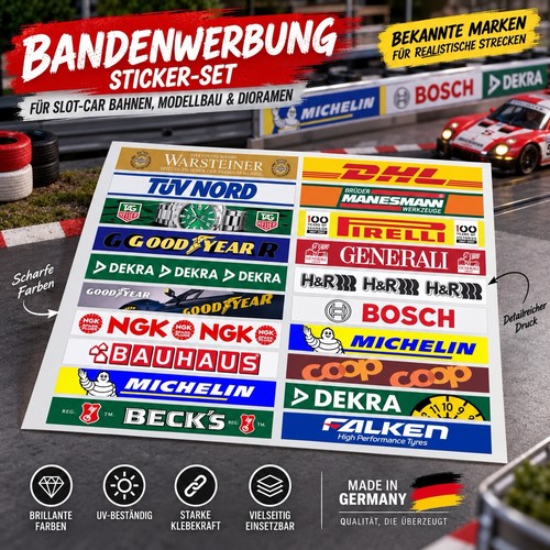 Bandenwerbung carrera - bandenwerbung,