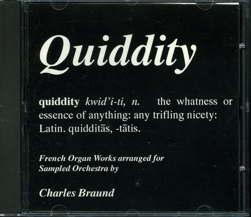 Charles braund quiddity - braund, cd