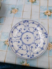 Silesia Porzellan Friesenmuster Untere, Untertasse, Stempel 15  42  , 14 cm ○