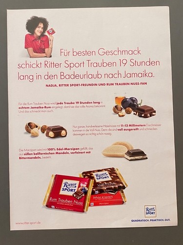 Ritter sport quadratisch - sport,