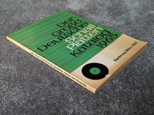 Der Große Deutsche Schallplattenkatalog 1965 Nachtrag Grammophon Gesellschaft...