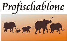 Schablone Kinderschablone