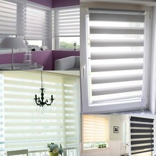 Duo Rollo Easy Klemm fix ohne Bohren Doppel Ketten zug Vario Seiten Tür Fenster