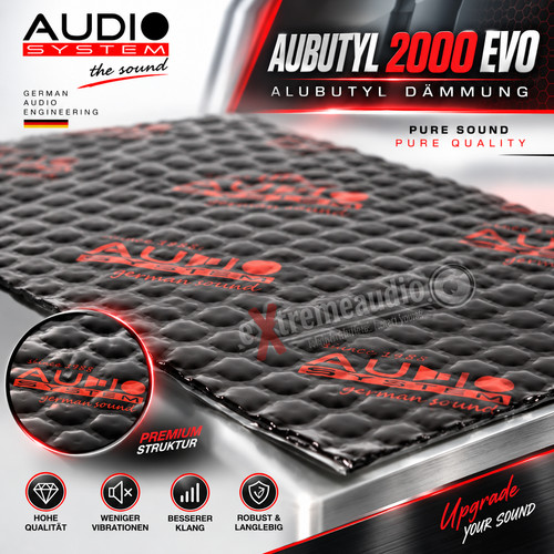 Audio system alubutyl - 2000, evo