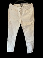 Cecil Jeans Damen Hose Weiß