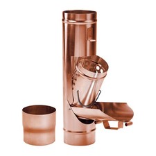 Laubsammler Kupfer mit Korb DN