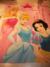 Disney Princess Tagesdecke Fleecedecke Decke 128x168 cm  ,100%Polyester