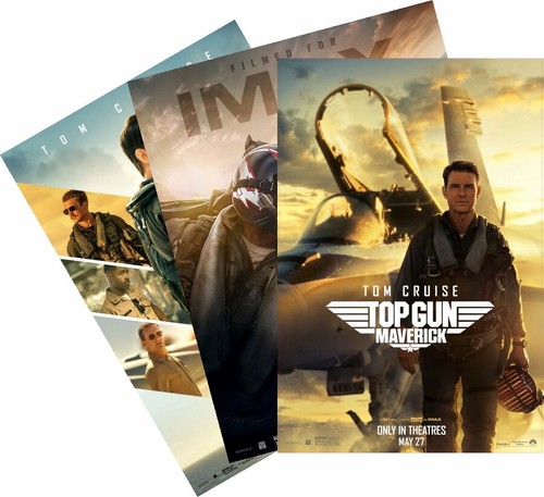 Top gun maverick poster plakat - gun,