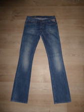 REPLAY WV 524M Bootcut Slim Jeans Stretch Hüftig Blau W27 L34 **TOP** F03