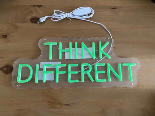 Apple style think - apple, "think