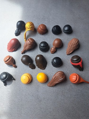Playmobil zubehör 20x haare - |,