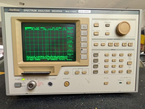 Anritsu ms2601a spectrum - ms2601a,
