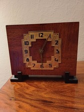 Kleine Tischuhr,Buffet Uhr In Bauhaus Art Deco Stil