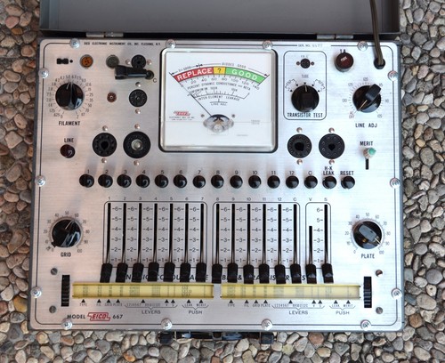 Eico 667 tube and transistor - eico,